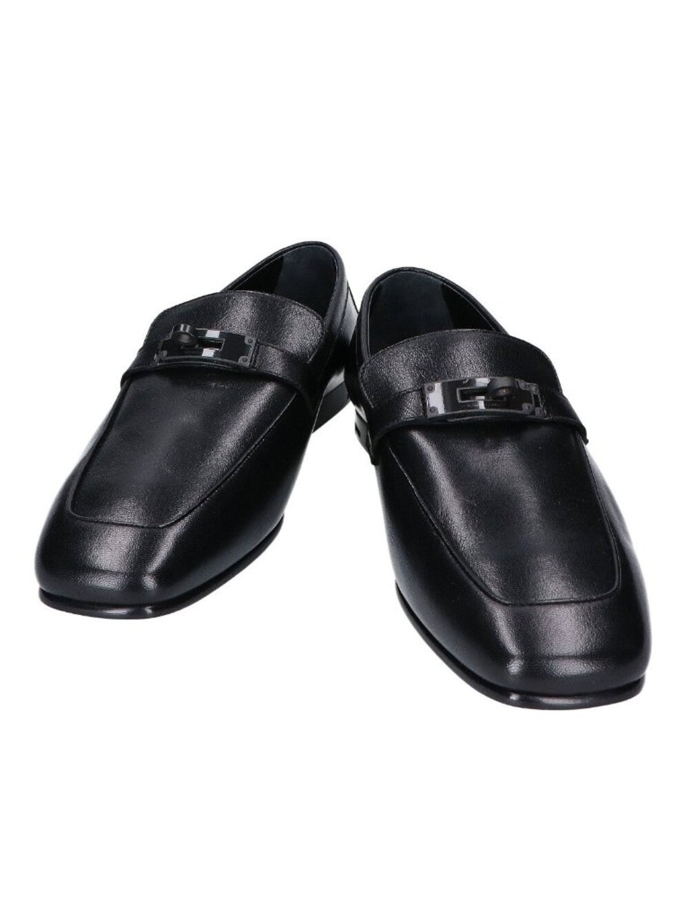Hermes Black Kelly Moccasinsloafers